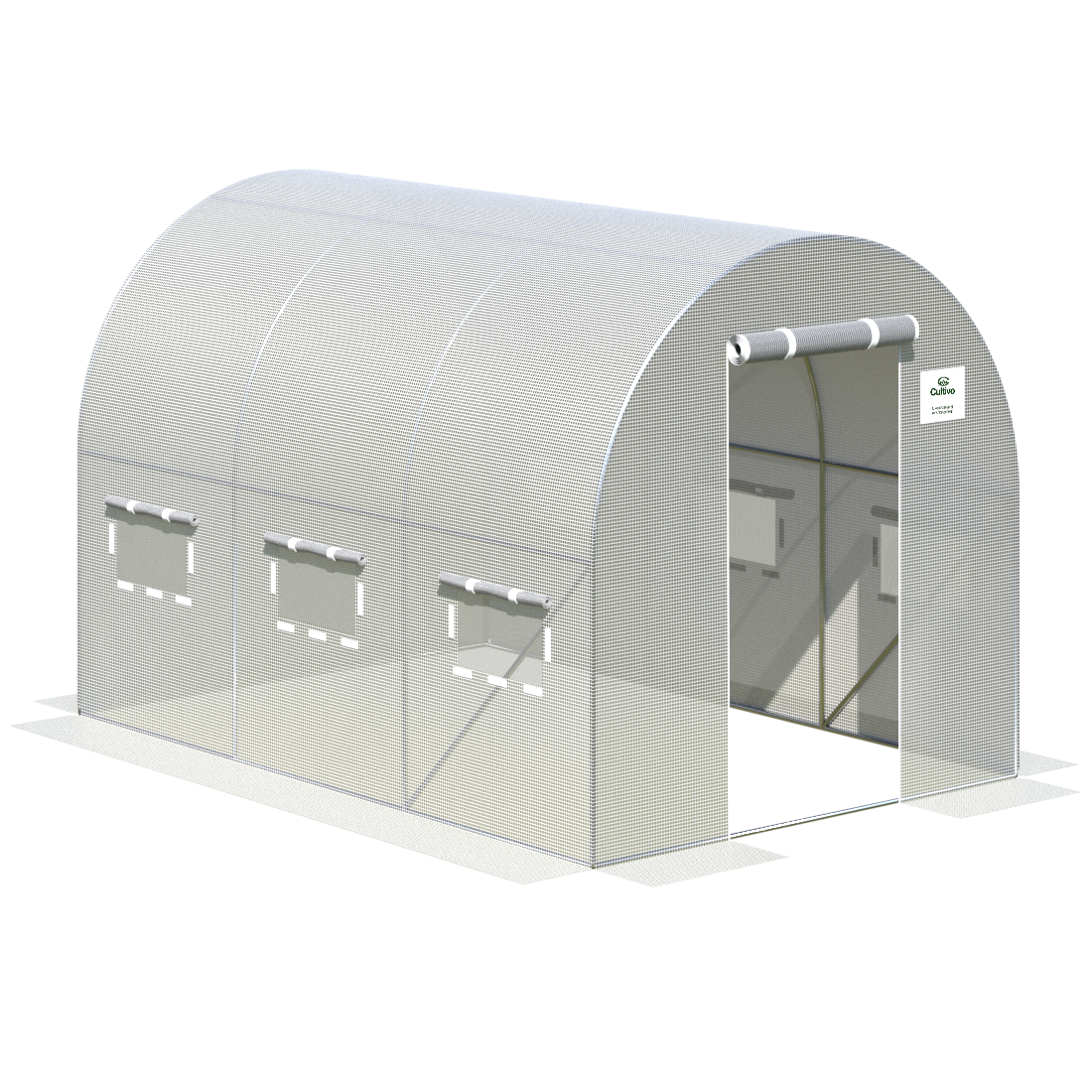 Zdjęcie transparentne  tunelu ogrodowego 6m2 od Cultivo