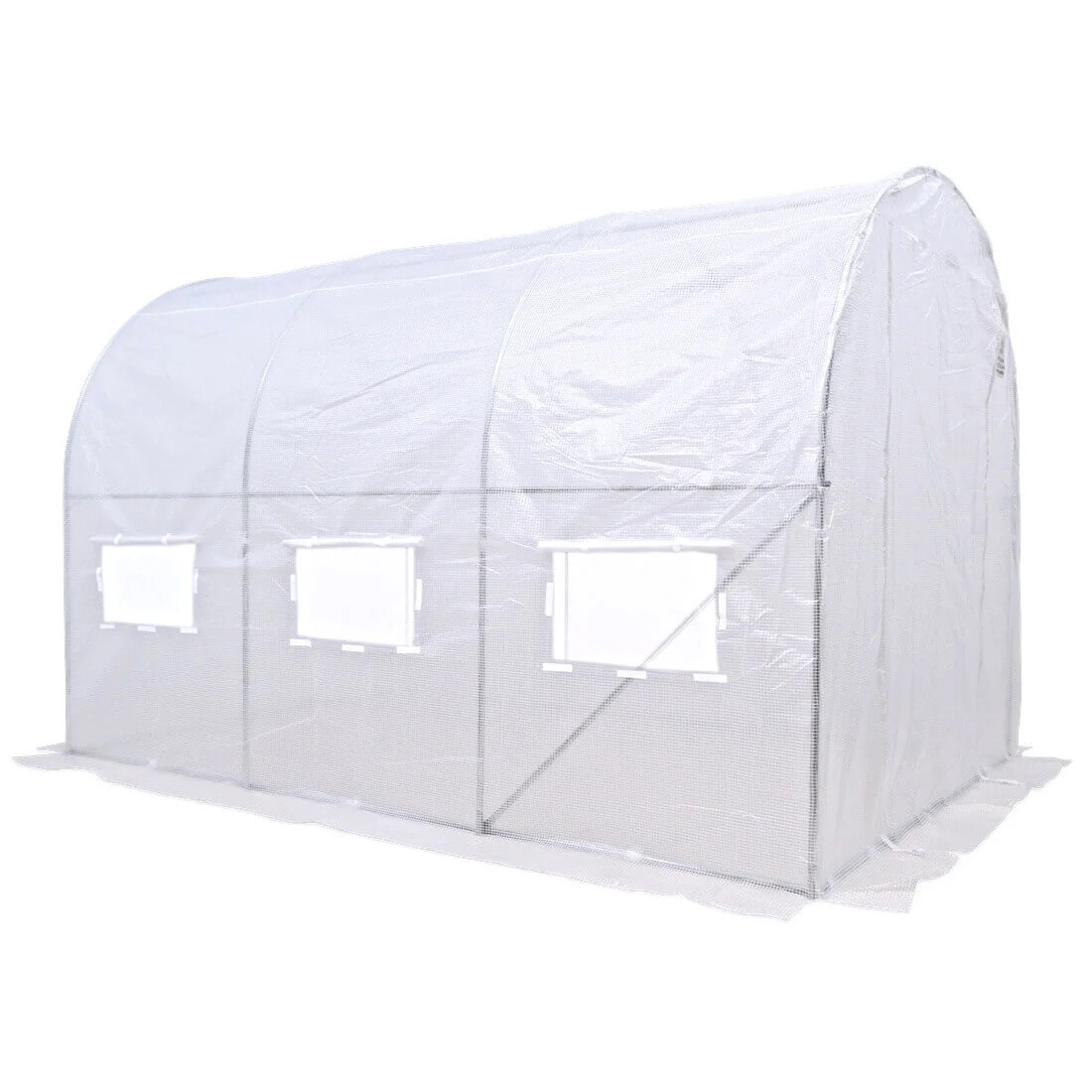 Tył tunelu ogrodowego w kolorze zielonym o wymiarach 5m2 od Cultivo