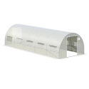 TUNNEL 3x8 WHITE 2x DOORS