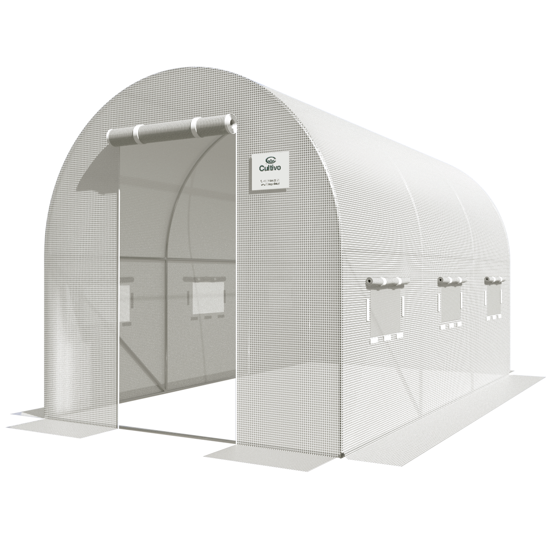 Tunel foliowy 2x3,5x2,7m2 - biały