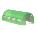 TUNNEL 3x6 GREEN 2x DOORS