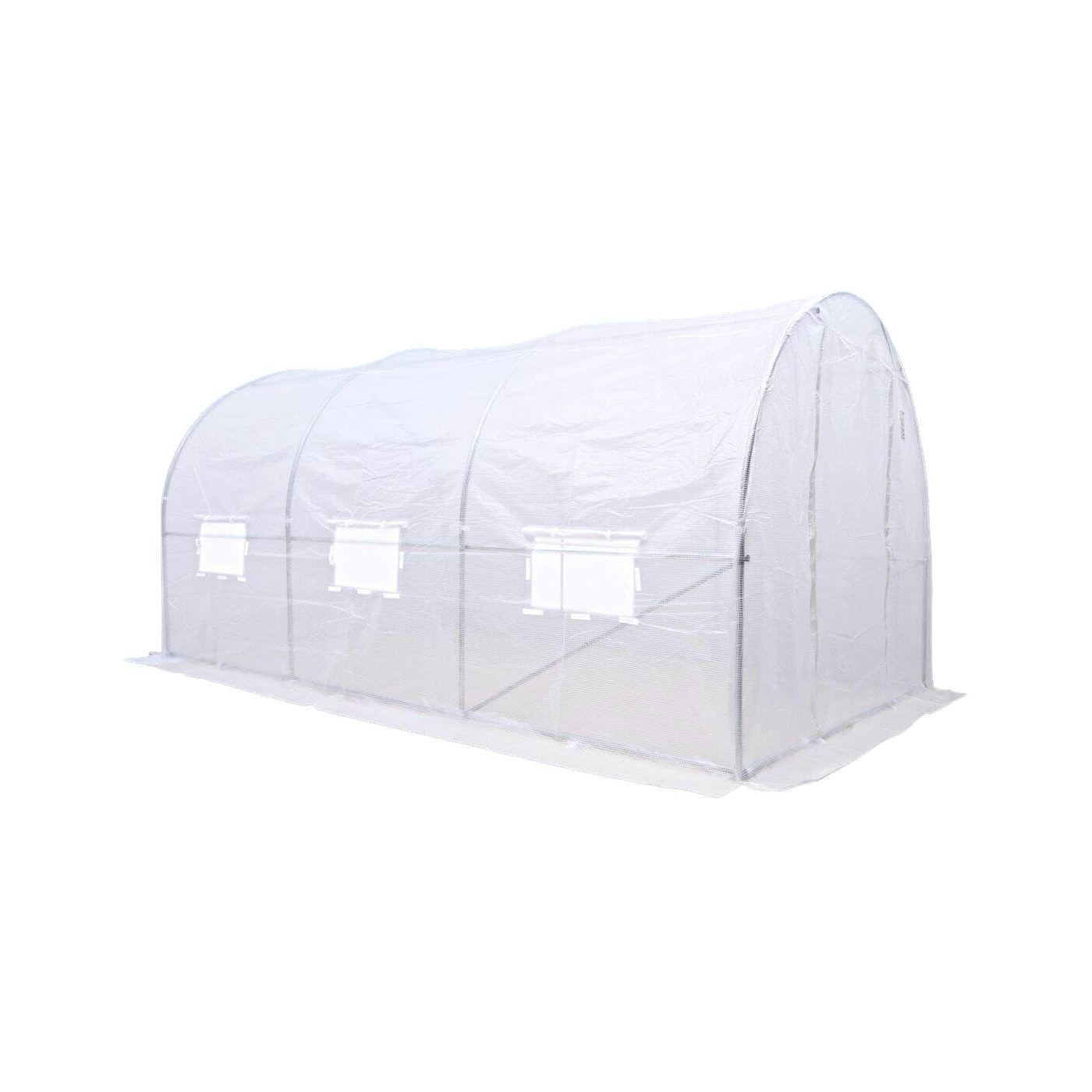 TUNNEL 3x4.5 WHITE 2x DOORS