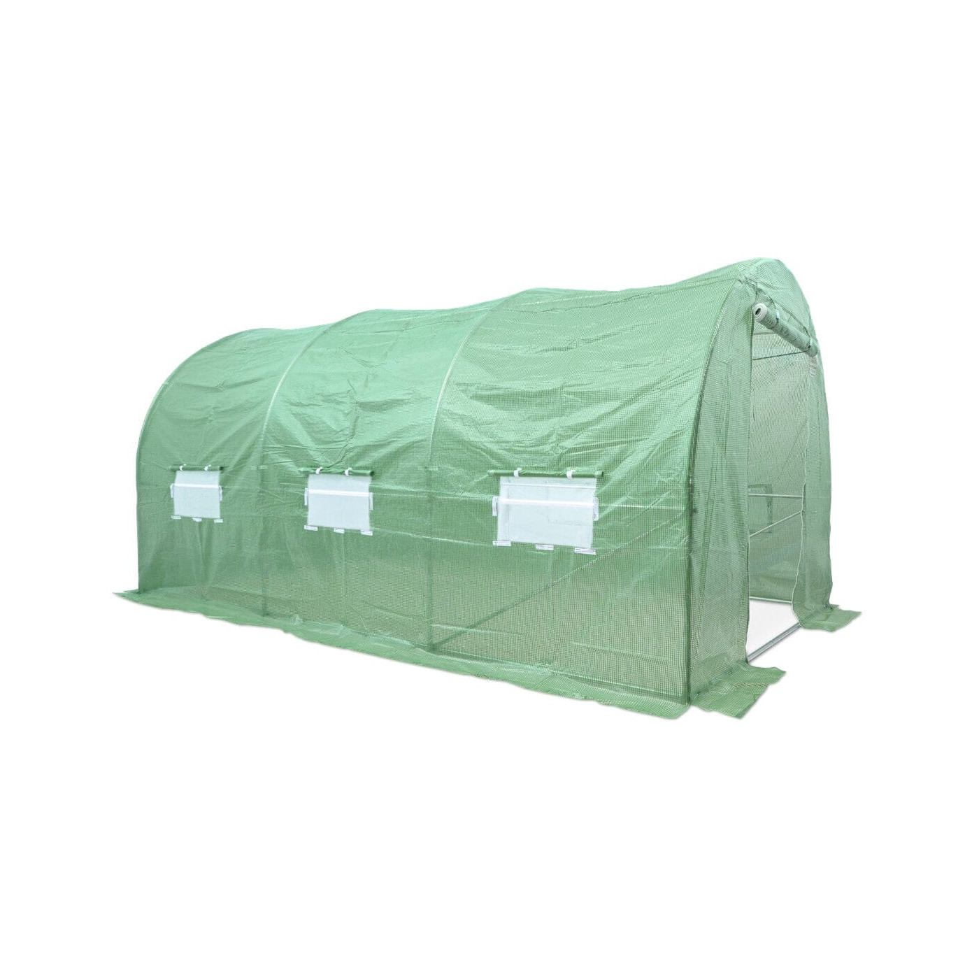 TUNEL 3x4.5 GREEN 2x DRZWI