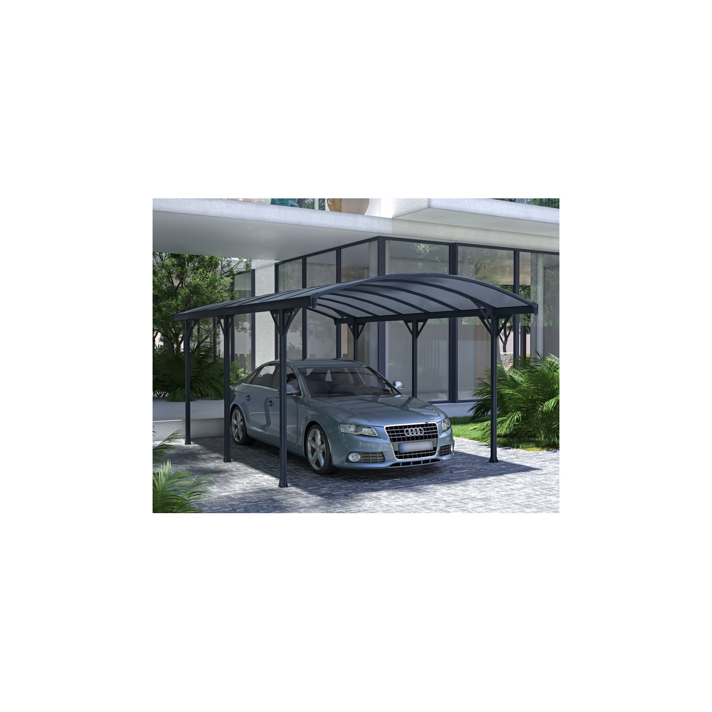 NEVADA 16.7x10 CARPORT COLD GREY