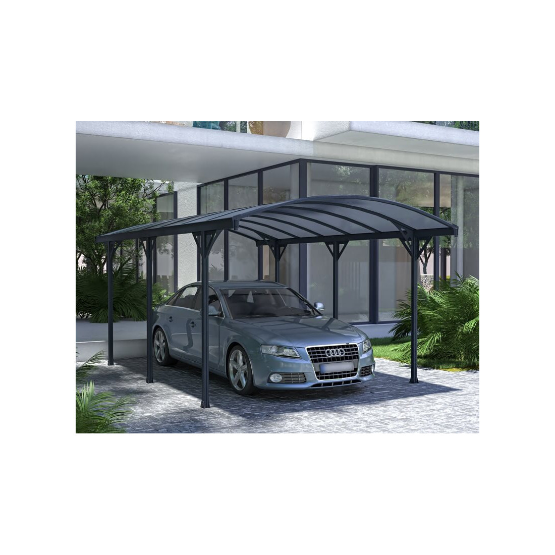 NEVADA 16.7x10 CARPORT COLD GREY