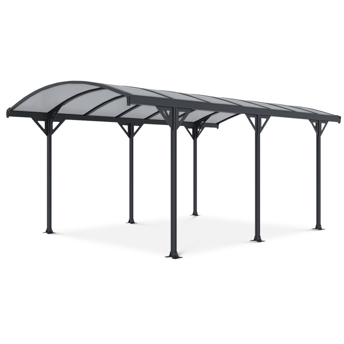 NEVADA 16.7x10 CARPORT COLD GREY