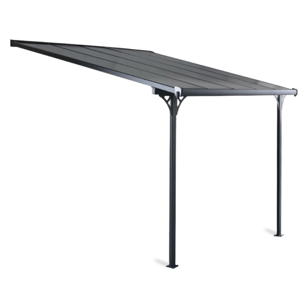 ATLANTA 10.3x10 TERRACE CANOPY COLD GREY