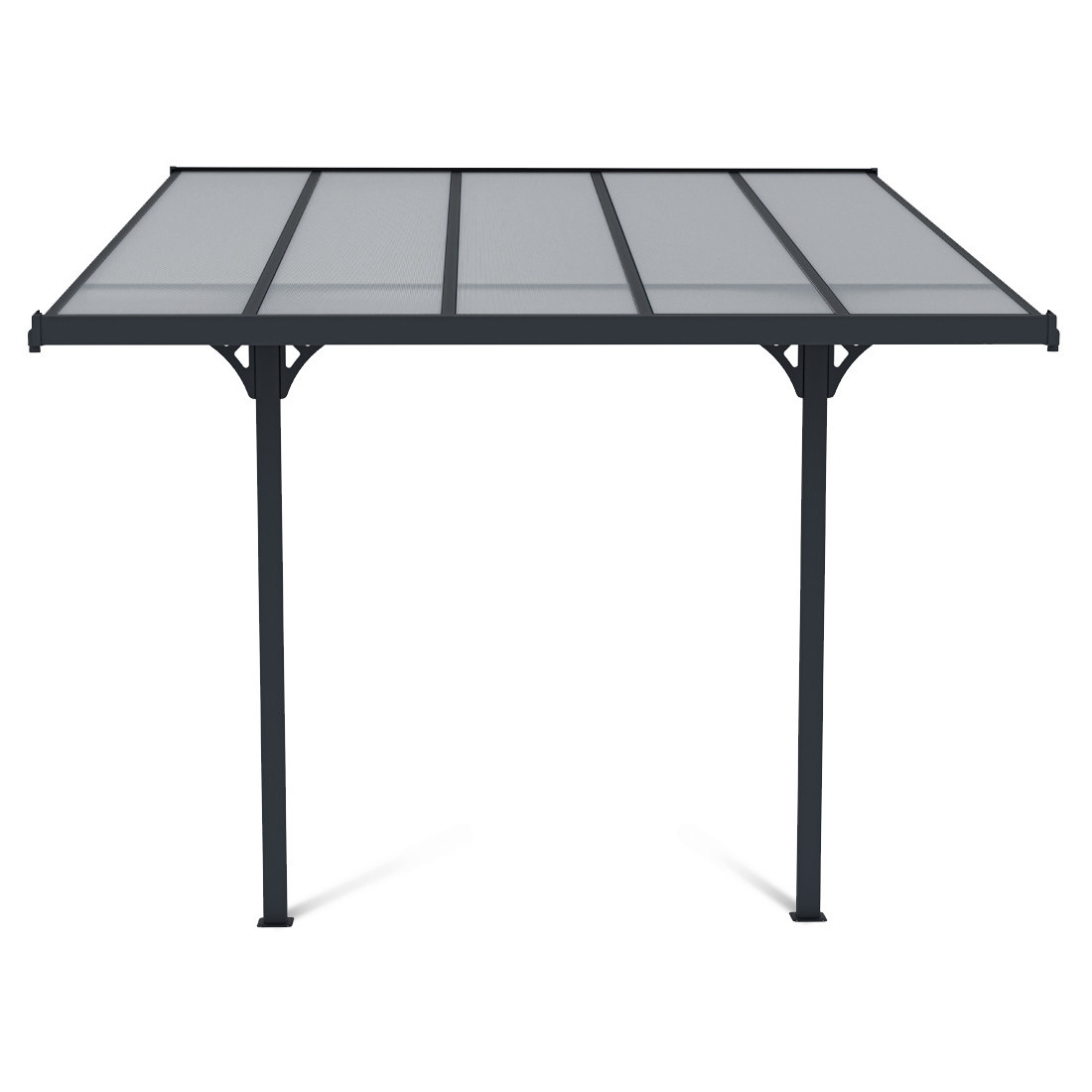 ATLANTA 10.3x10 TERRACE CANOPY COLD GREY