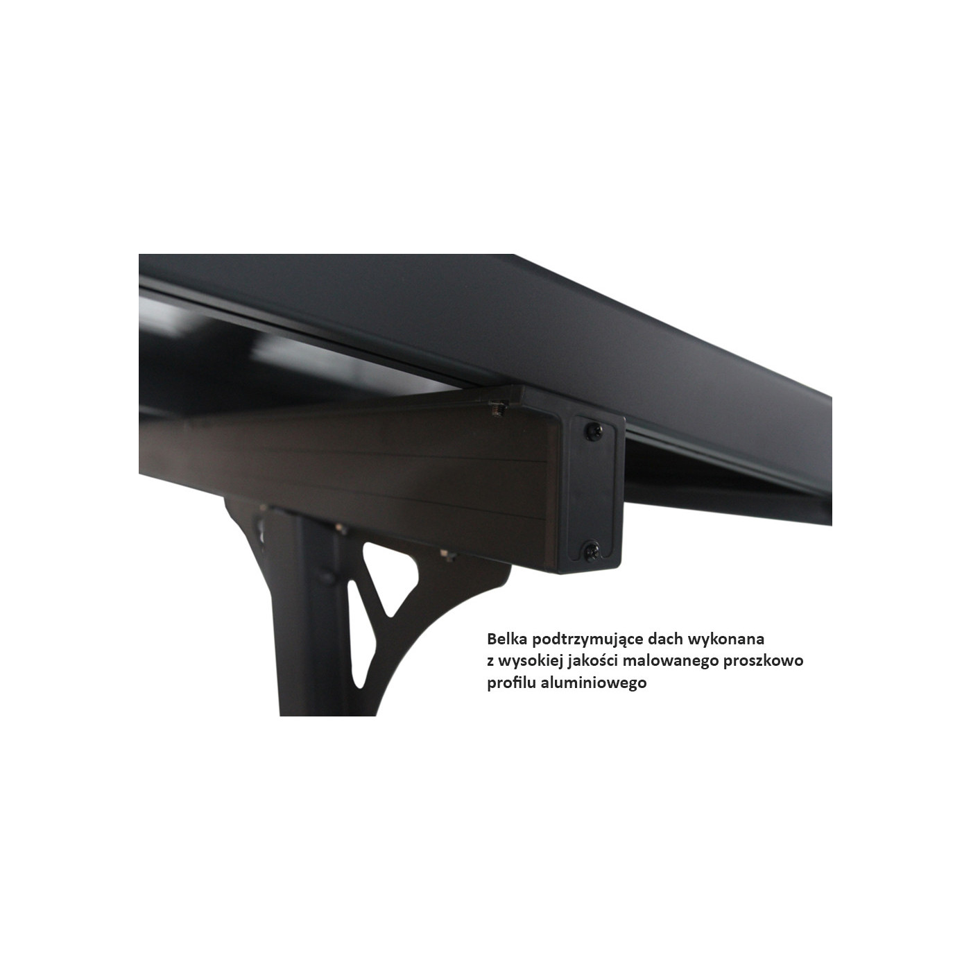 ATLANTA 10.3x10 TERRACE CANOPY COLD GREY