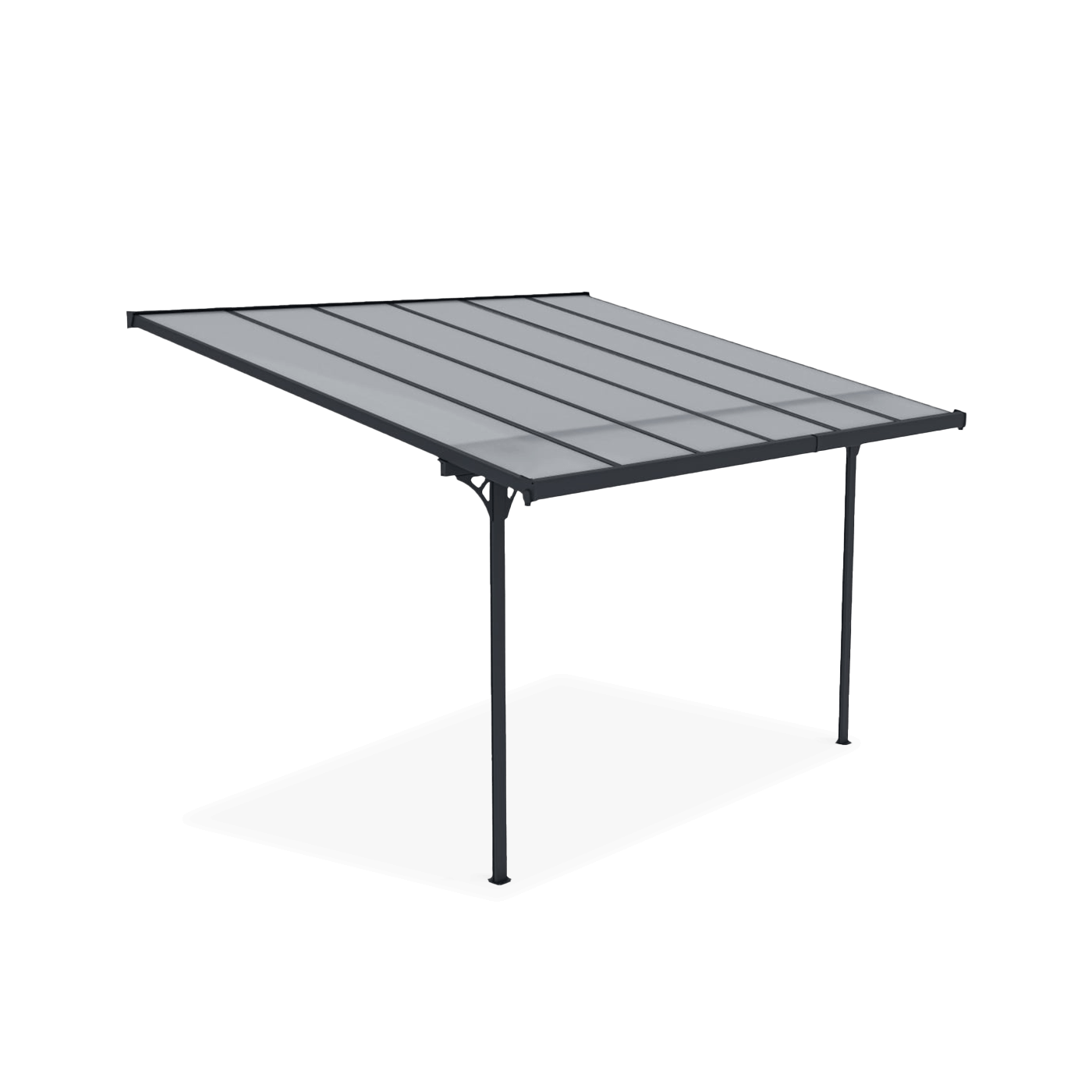 ATLANTA 12.3x10 TERRACE SHELTER COLD GREY