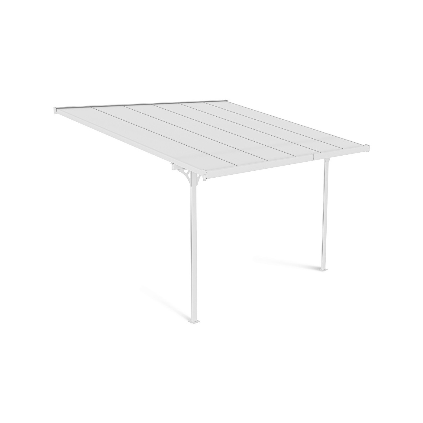 ATLANTA 12.3x10 TERRACE CANOPY WHITE