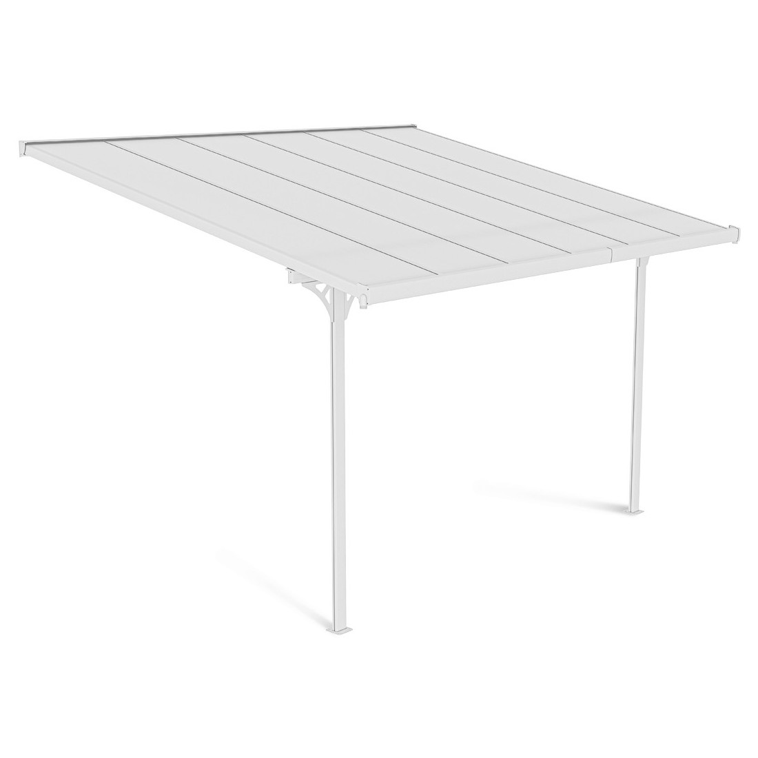 ATLANTA 12.3x10 TERRACE CANOPY WHITE