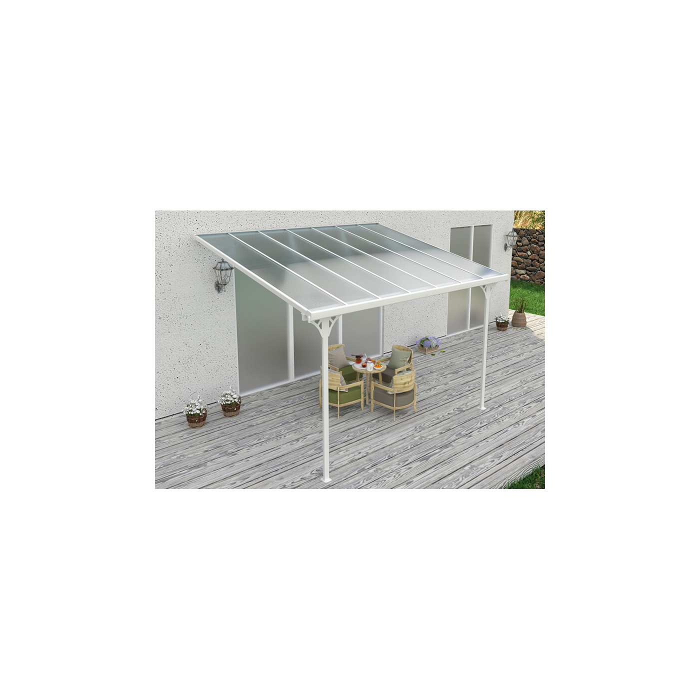 ATLANTA 14.3x10 TERRACE CANOPY WHITE