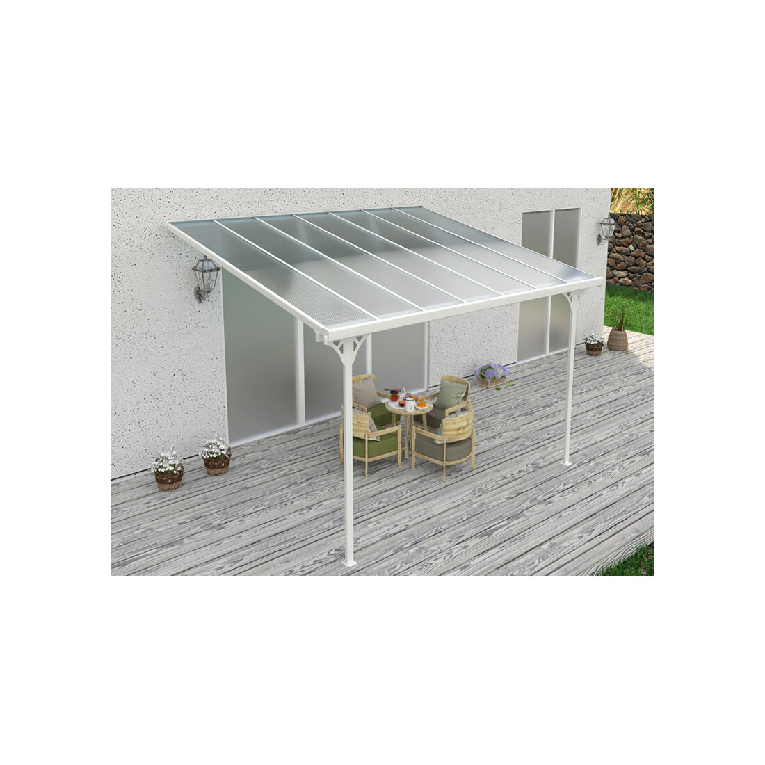 ATLANTA 14.3x10 TERRACE CANOPY WHITE