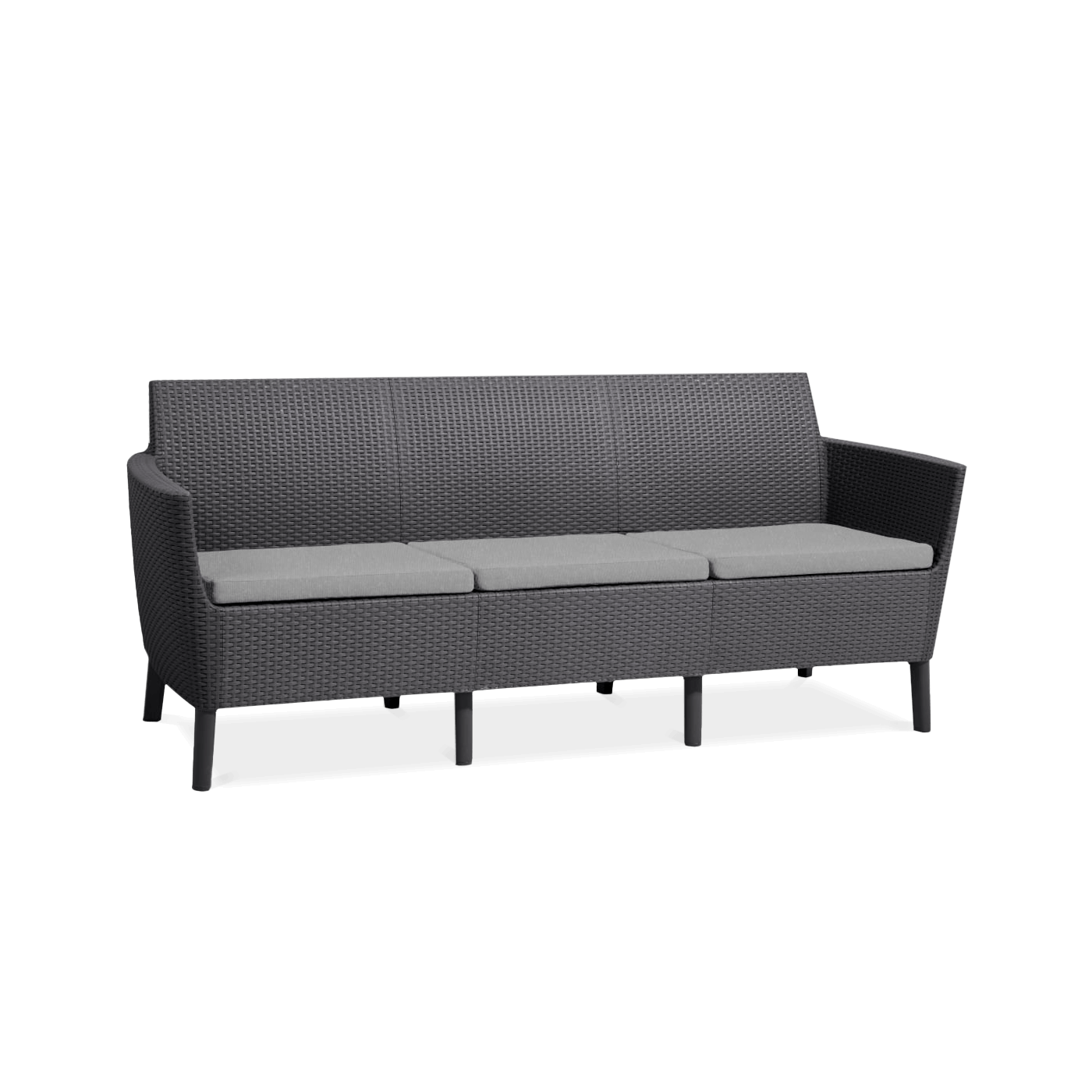 SALEMO 3 SEATER SOFA GRAPHITE