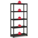 PLUS SHELF 90/40/5 SHELVING UNIT