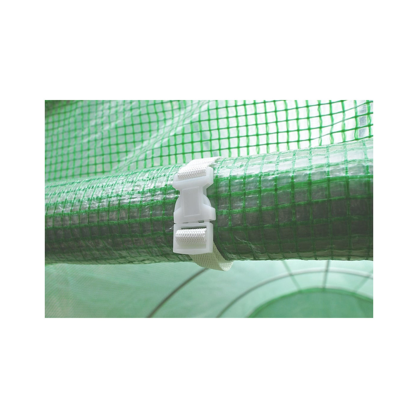 FOLIA DO TUNELU 3x4.5 GREEN 2x DRZWI