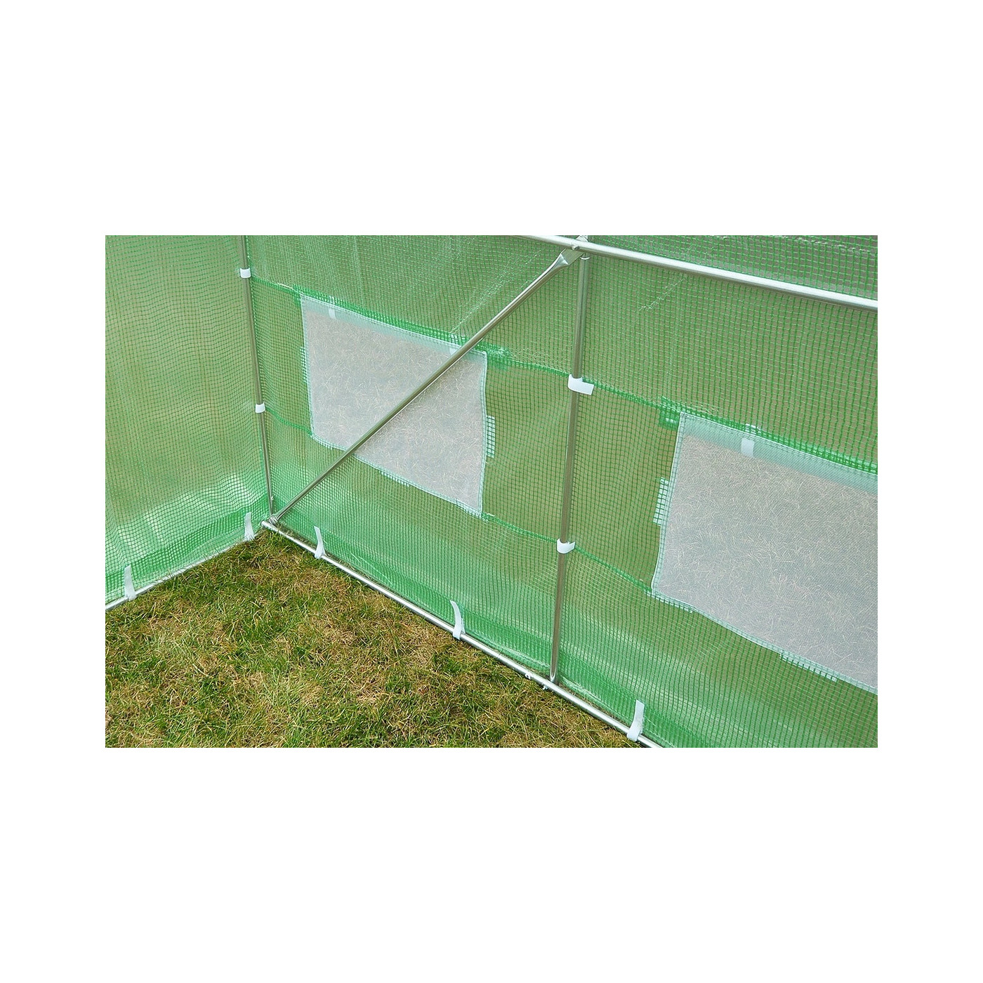 TUNNEL FOIL 3x4.5 GREEN 2x DOORS