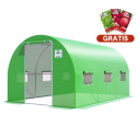 tunel cultivo na roszady, zielony, 3 sekcje, nasiona gratis