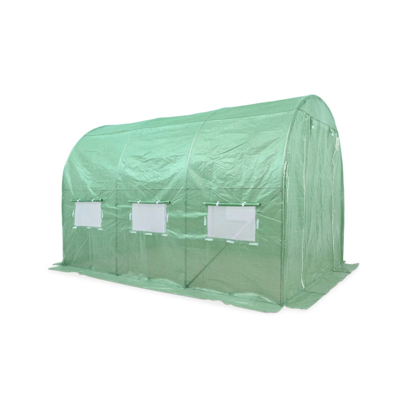 Ujęcie boczne tunelu foliowego marki Cultivo o wymiarach 7m2