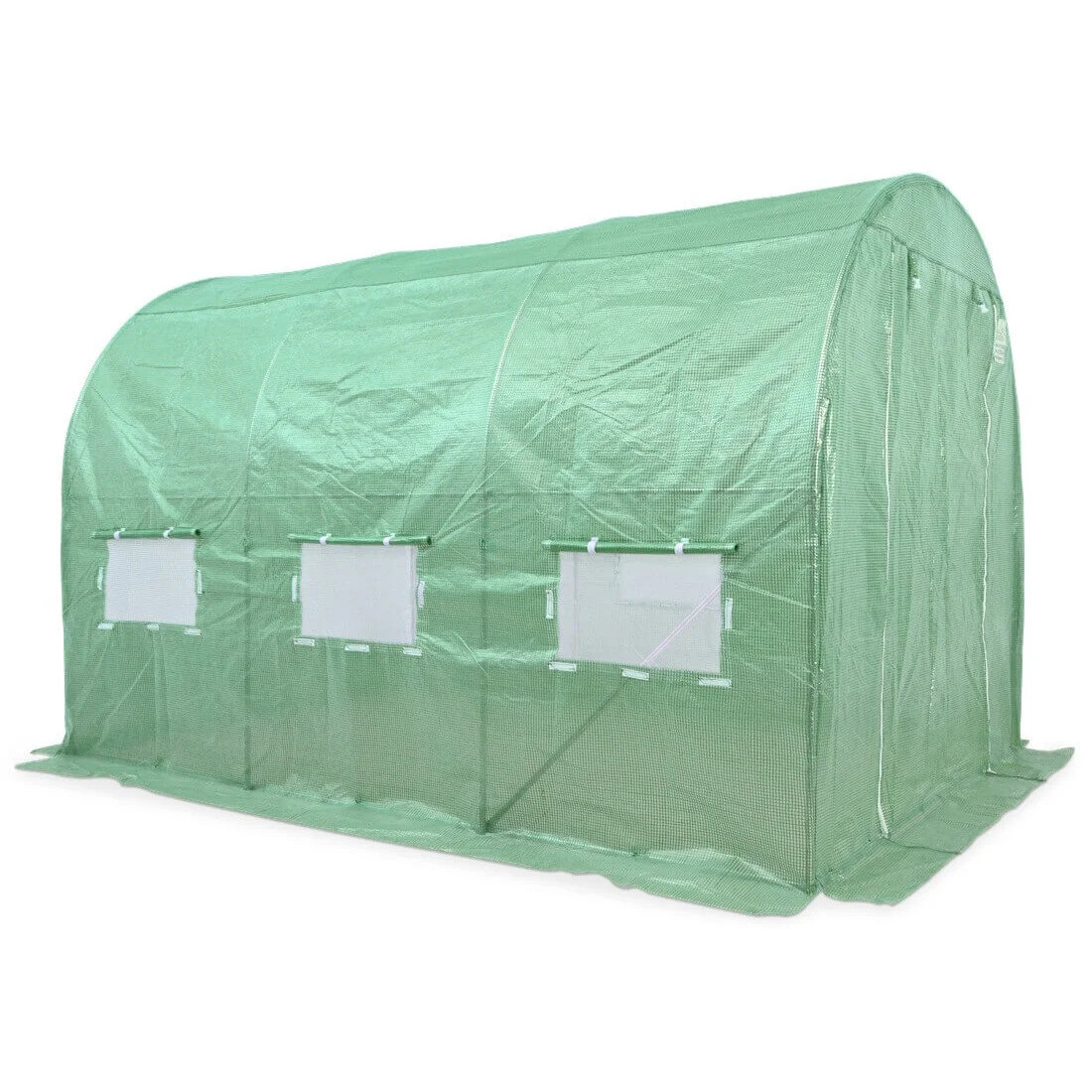 Ujęcie boczne tunelu foliowego marki Cultivo o wymiarach 7m2