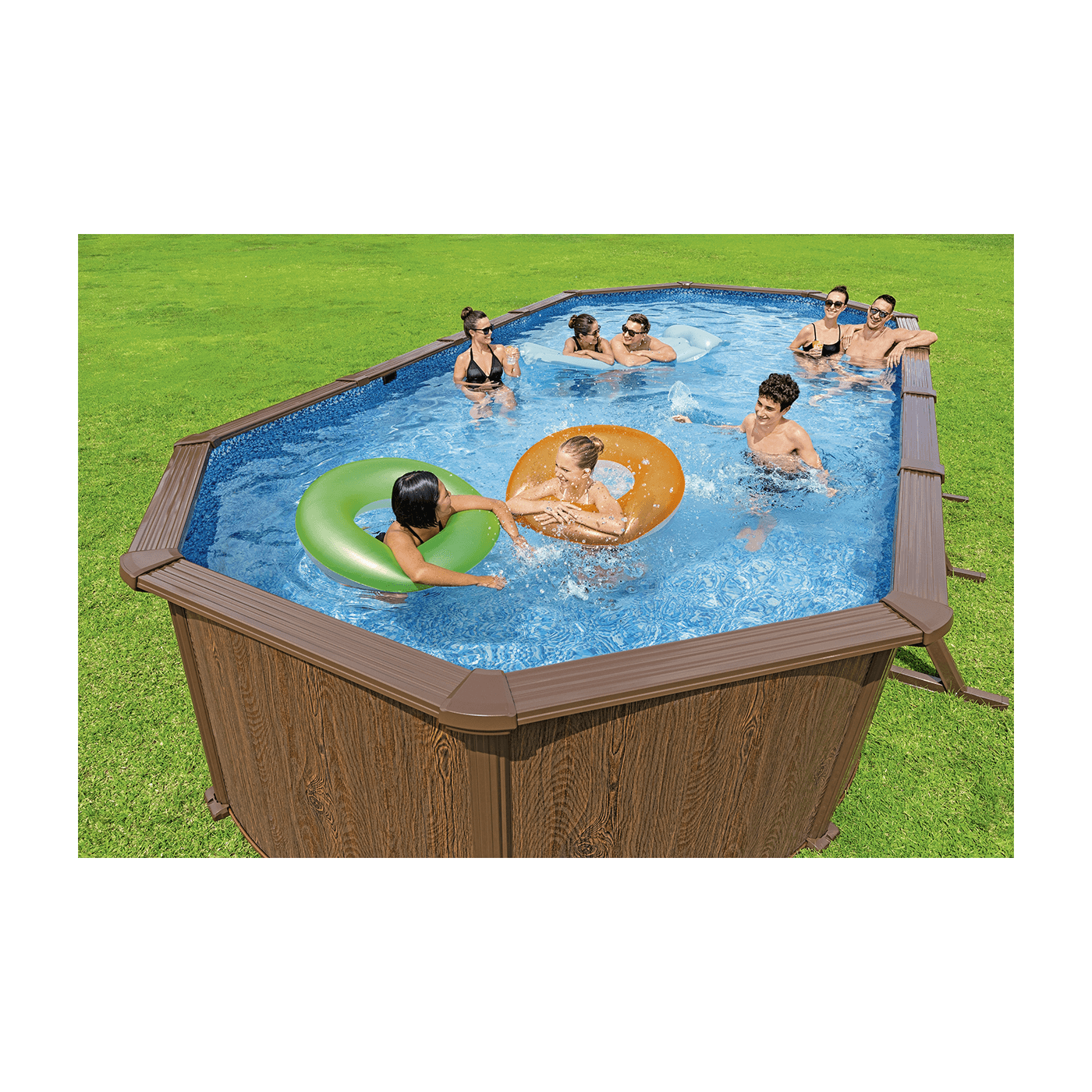 HYDRIUM FRAME POOL 7.32 x 3.66 x 1.32 m BESTWAY 561CW