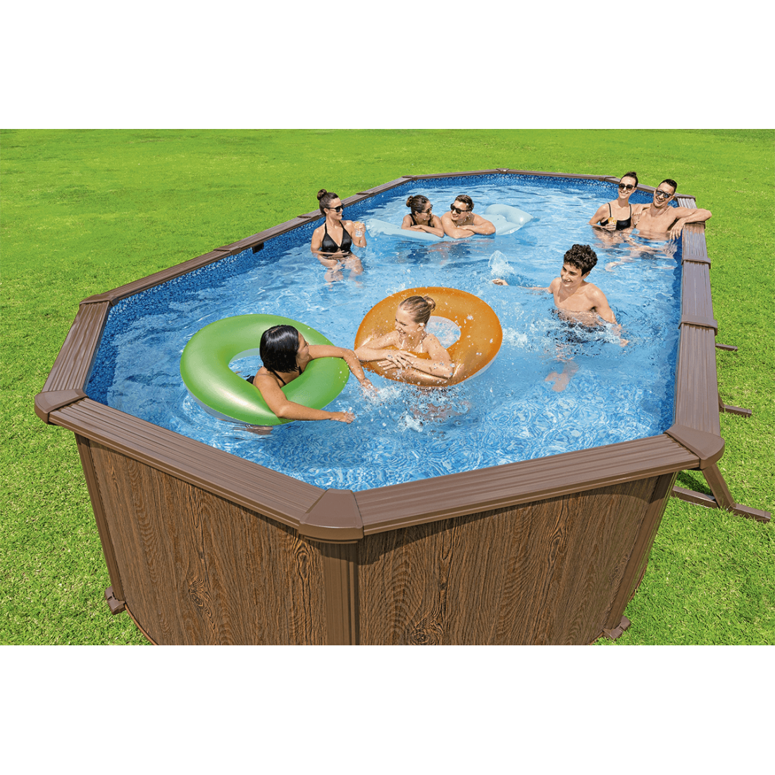 HYDRIUM FRAME POOL 7.32 x 3.66 x 1.32 m BESTWAY 561CW
