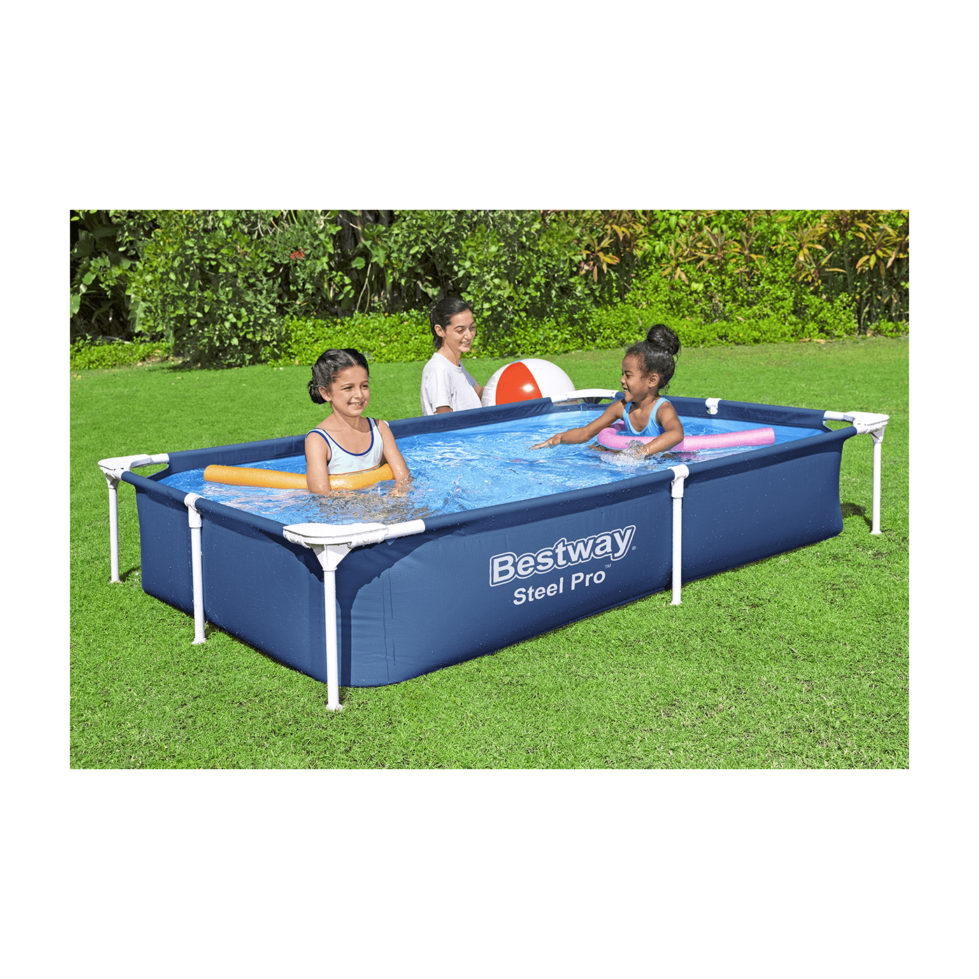 STEEL PRO FRAME POOL 2.21 x 1.50 x 0.43 m BESTWAY 56401
