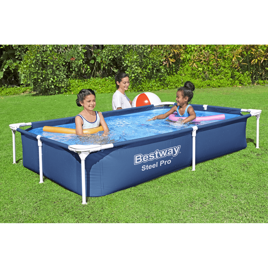 STEEL PRO FRAME POOL 2.21 x 1.50 x 0.43 m BESTWAY 56401