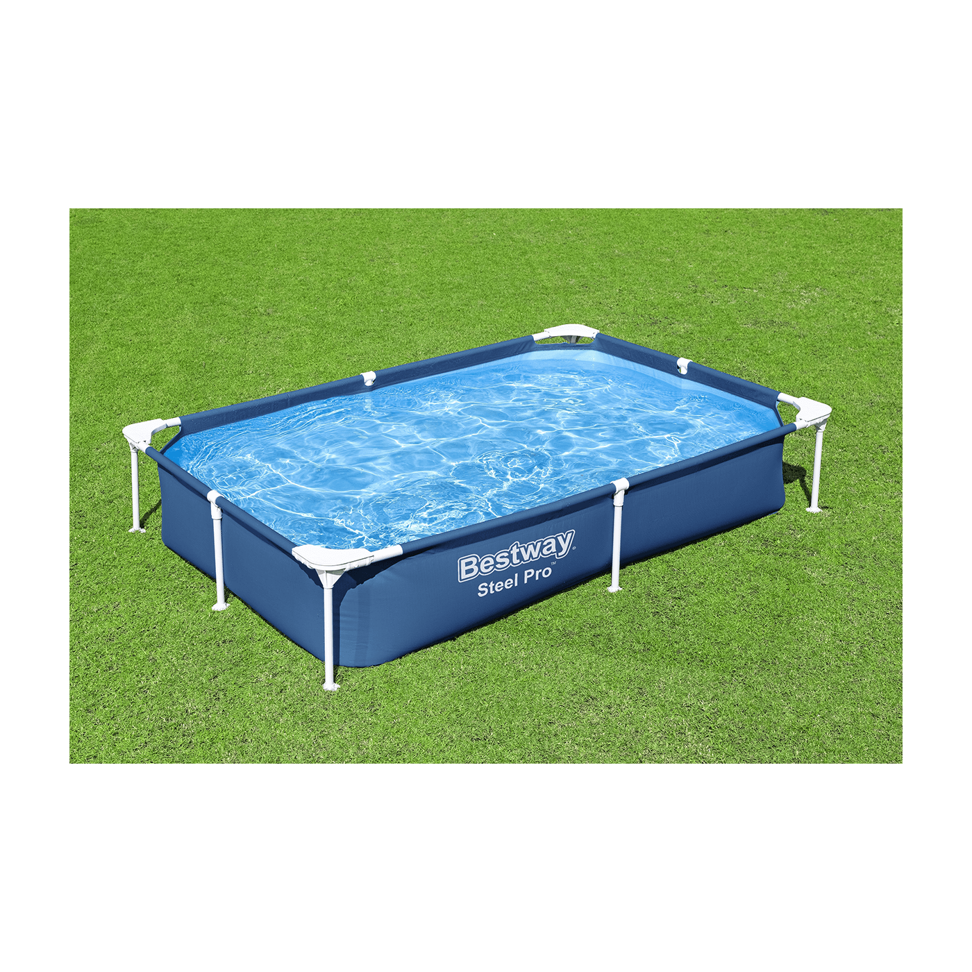 STEEL PRO FRAME POOL 2.21 x 1.50 x 0.43 m BESTWAY 56401