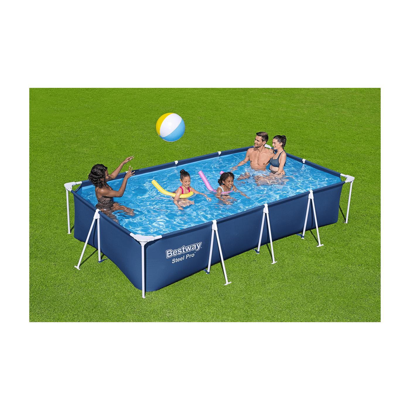 STEEL PRO FRAME POOL 4.00 x 2.11 x 0.81 m BESTWAY 56405
