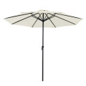 Parasol ogrodowy MOOREA 3m Beige - Focus Garden