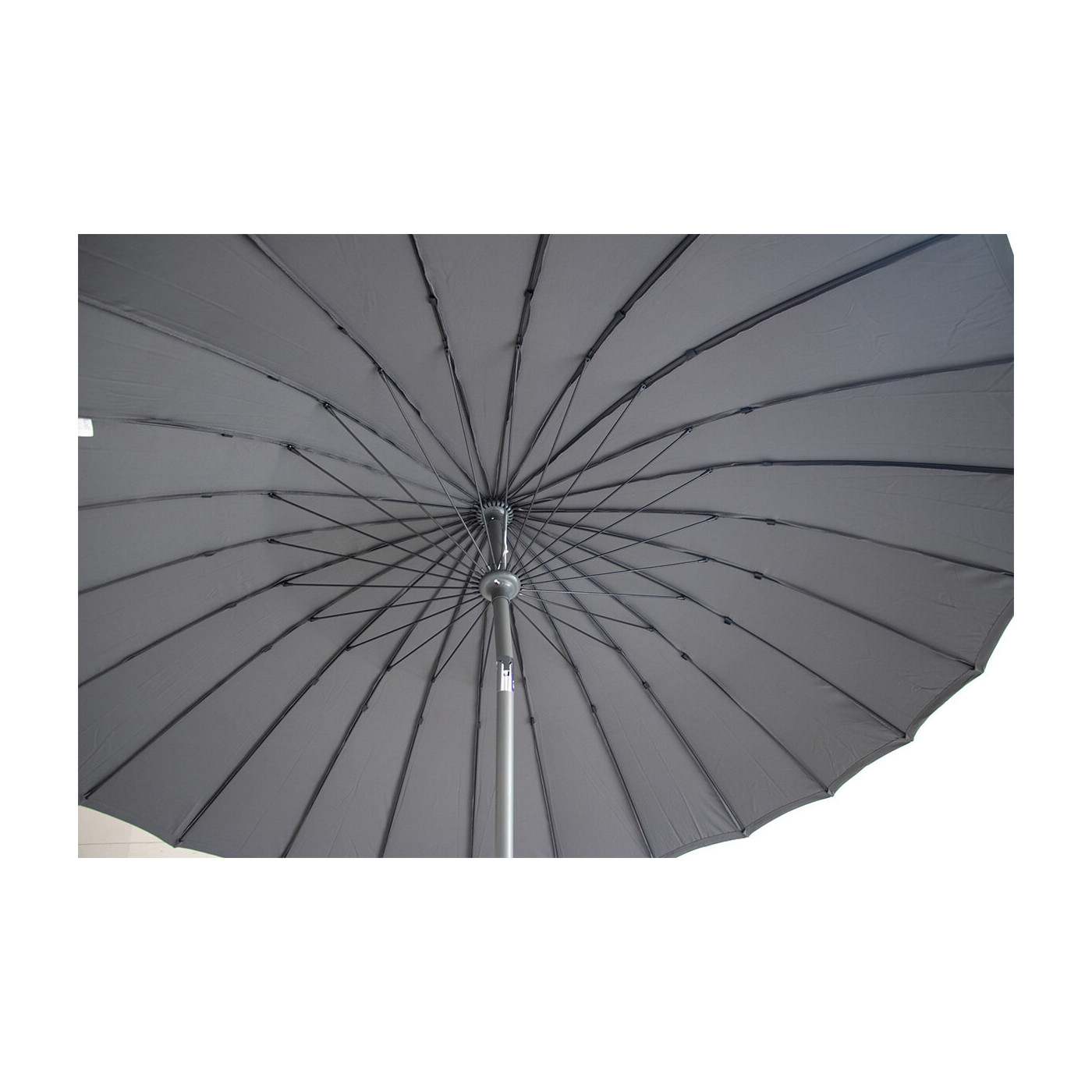 Czasza parasola phuket w kolorze ciemno szarym