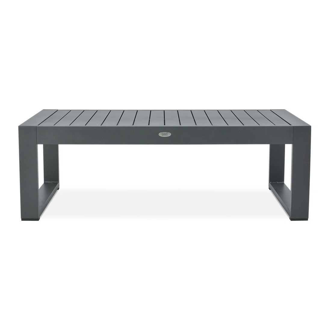 Antracytowy, stylowy stolik kawowy z zestawu narożnego PANAMA 