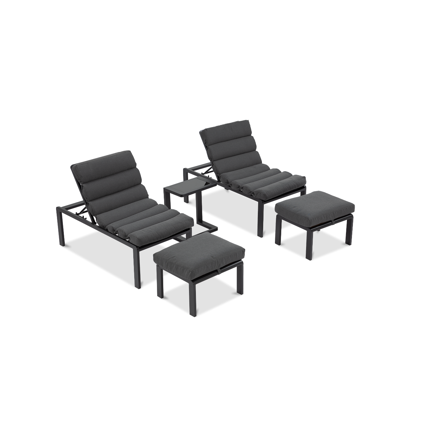 zestaw wypoczynkowy orsey duo dark grey 