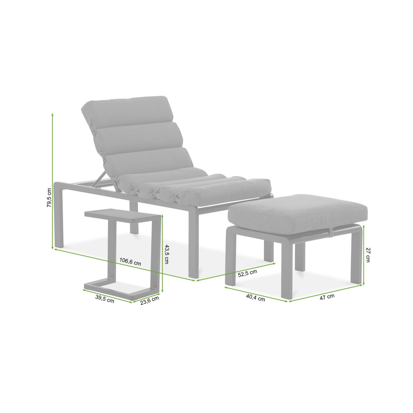 orsey duo dark grey - wymiary 