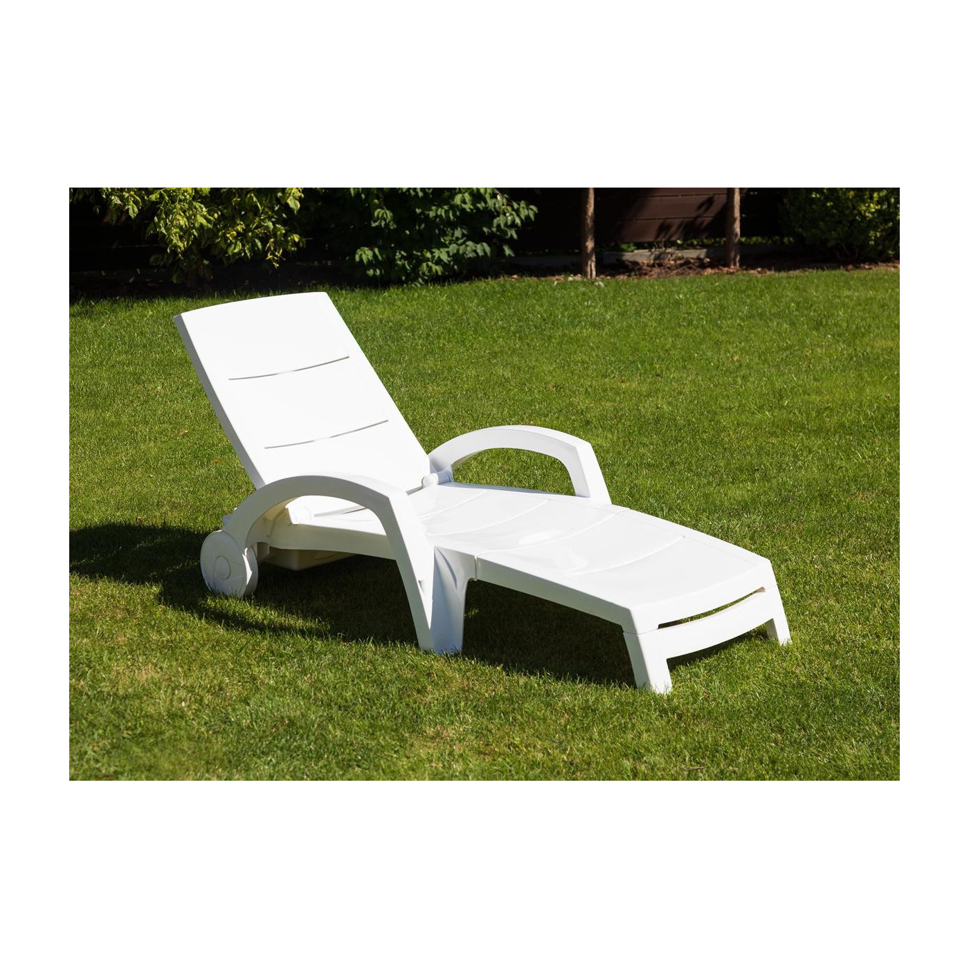 Aranżacja leżaka OCEAN white