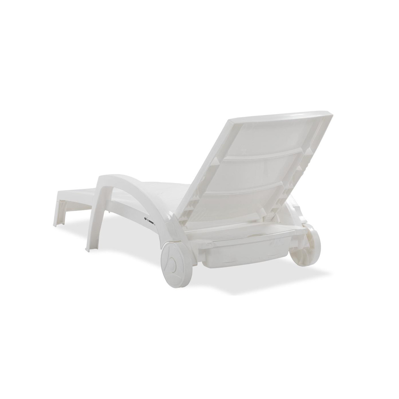 Tył leżaka OCEAN white
