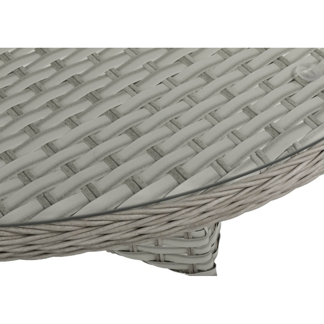 Meble technorattanowe BARCELONA Melange white