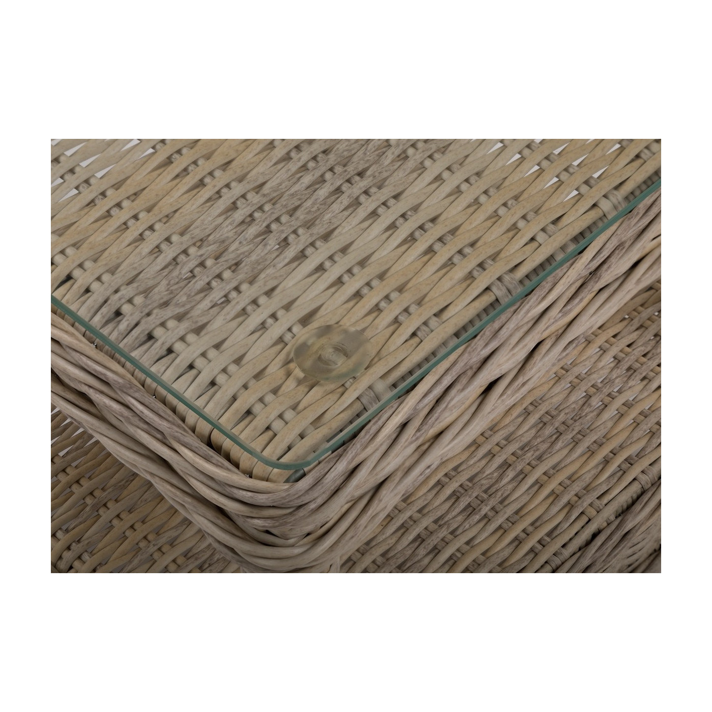 Zbliżenie na stolik TRIVENTO DUO BEIGE 