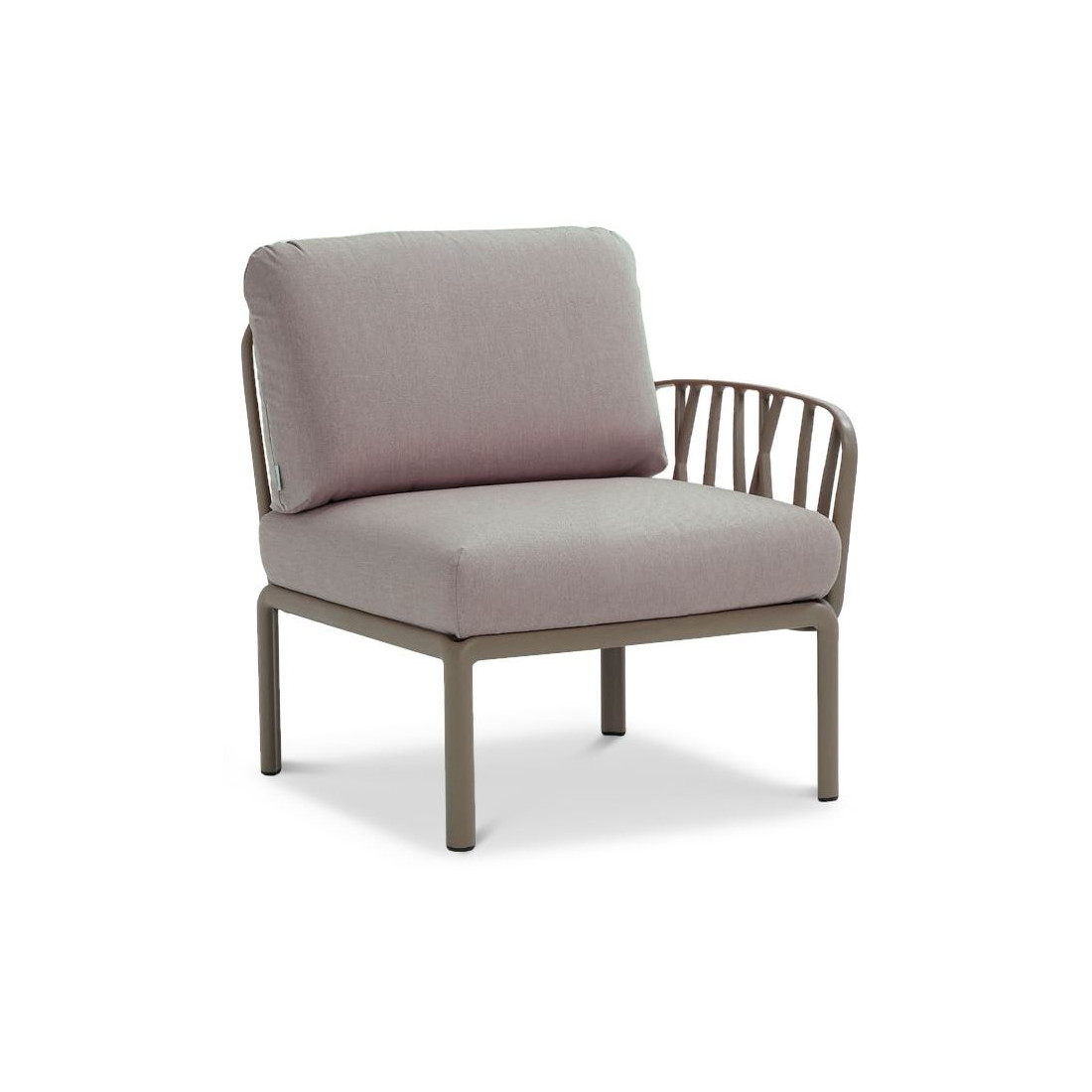 KOMODO 5 CORNER SOFA TORTORA GRIGIO + TORTORA TABLE