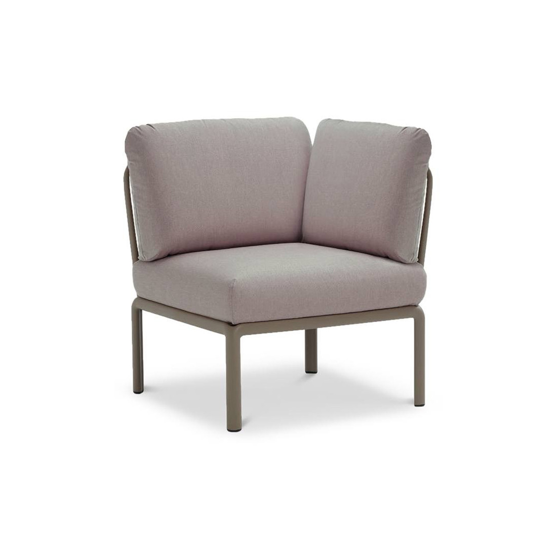 KOMODO 5 CORNER SOFA TORTORA GRIGIO + TORTORA TABLE