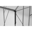 POLYCARBONATE GREENHOUSE 183x245 SILVER NEW