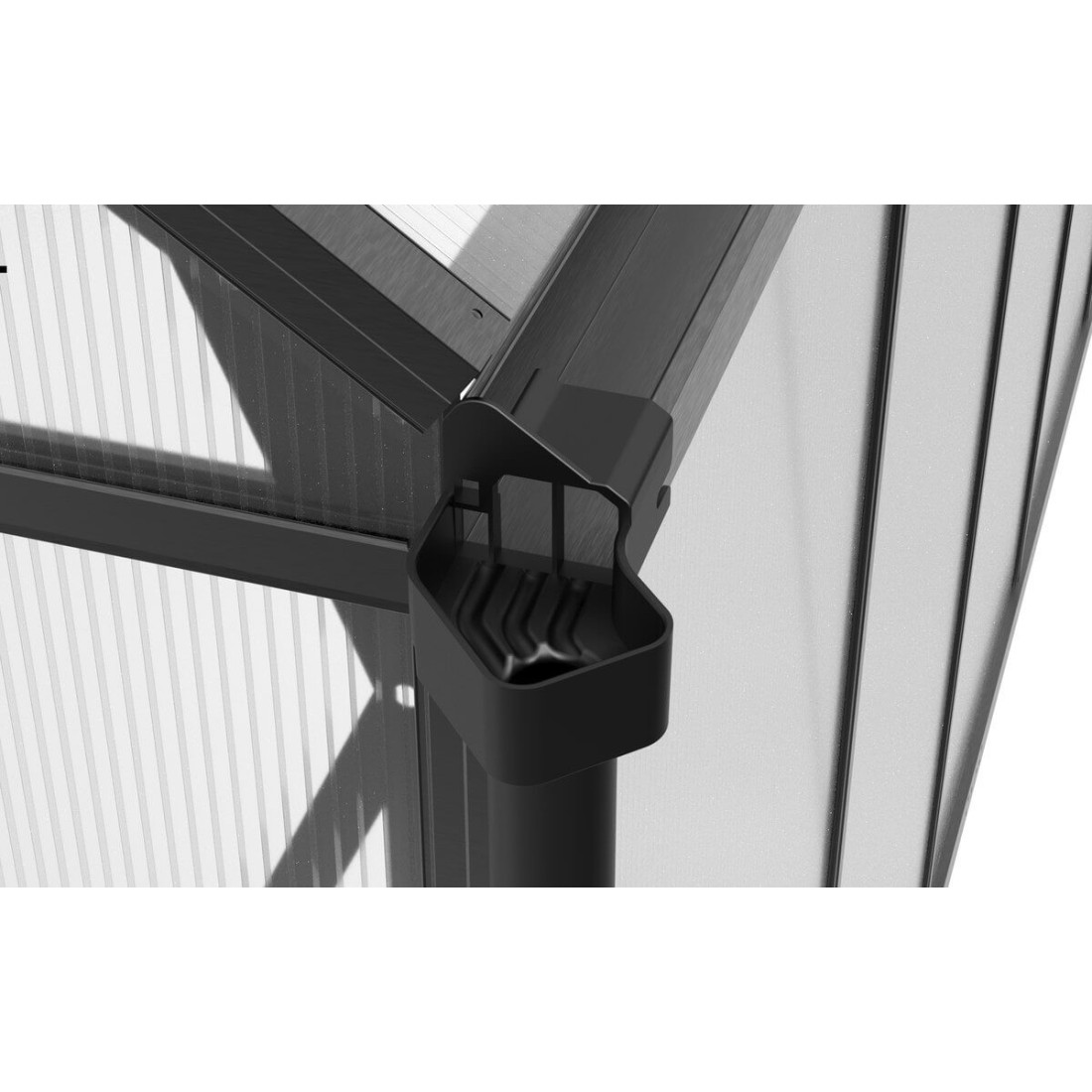 Detale do szklarni z poliwęglanu