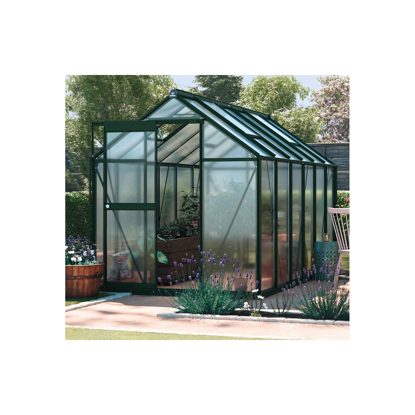 SZKLARNIA POLIWĘGLAN 183x361 DARK GREEN NEW