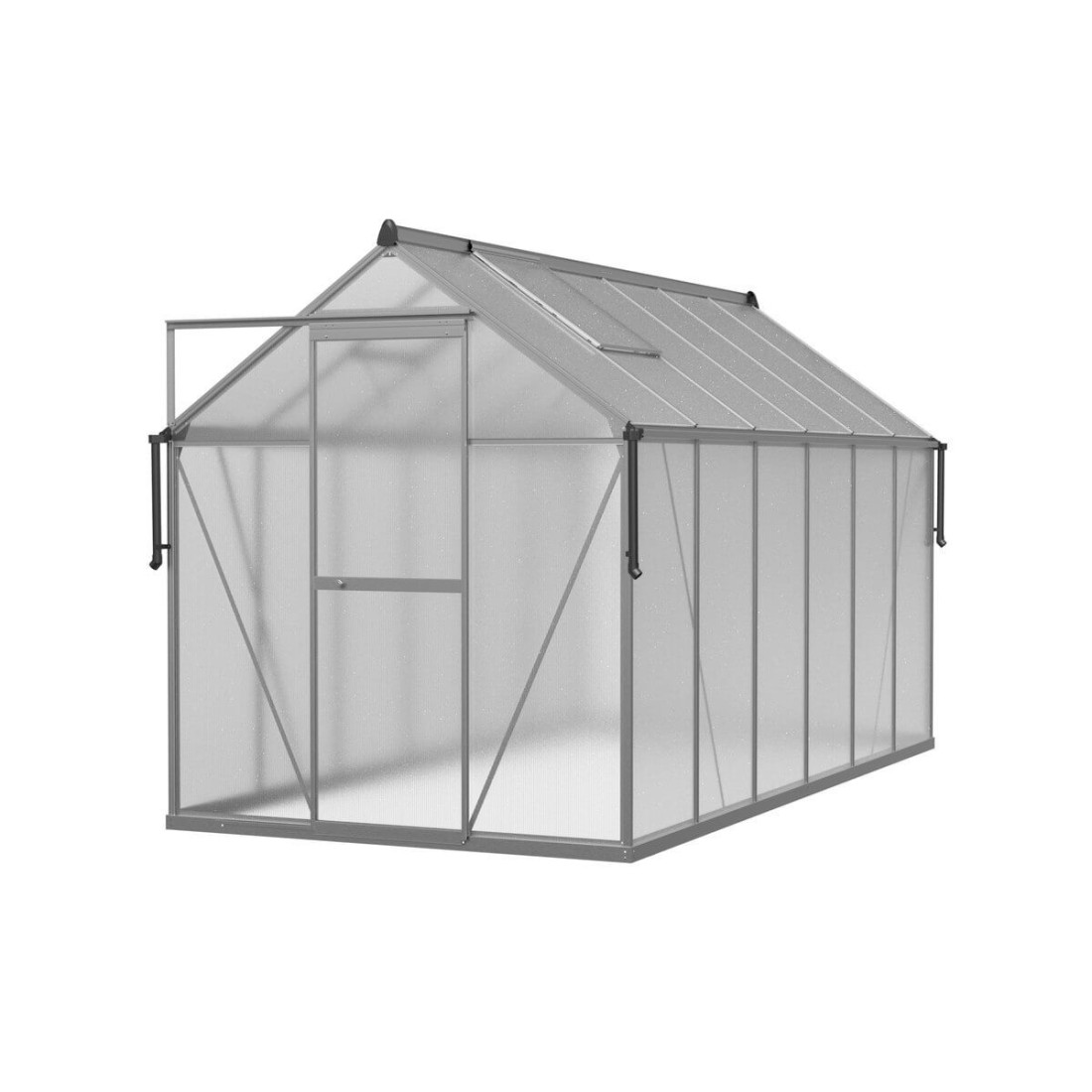 szklarnia na rozsady na tarasie przed domem