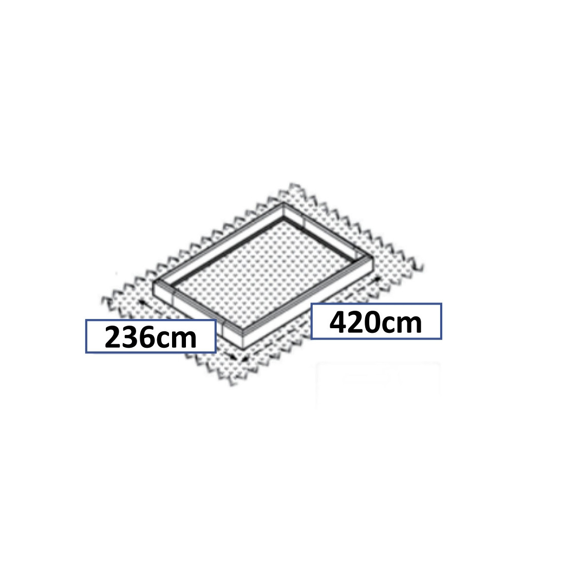 Wymiary podstawy szklarni z poliwęglanu