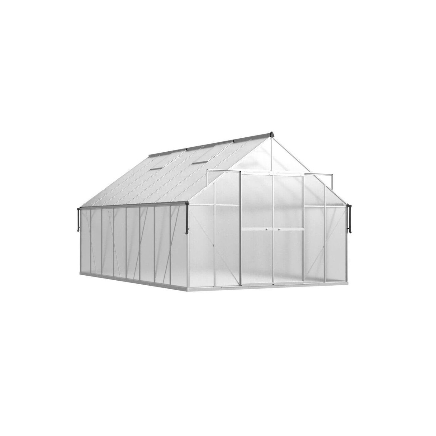 szklarnia "slide in" na rozsady w aranżacji 