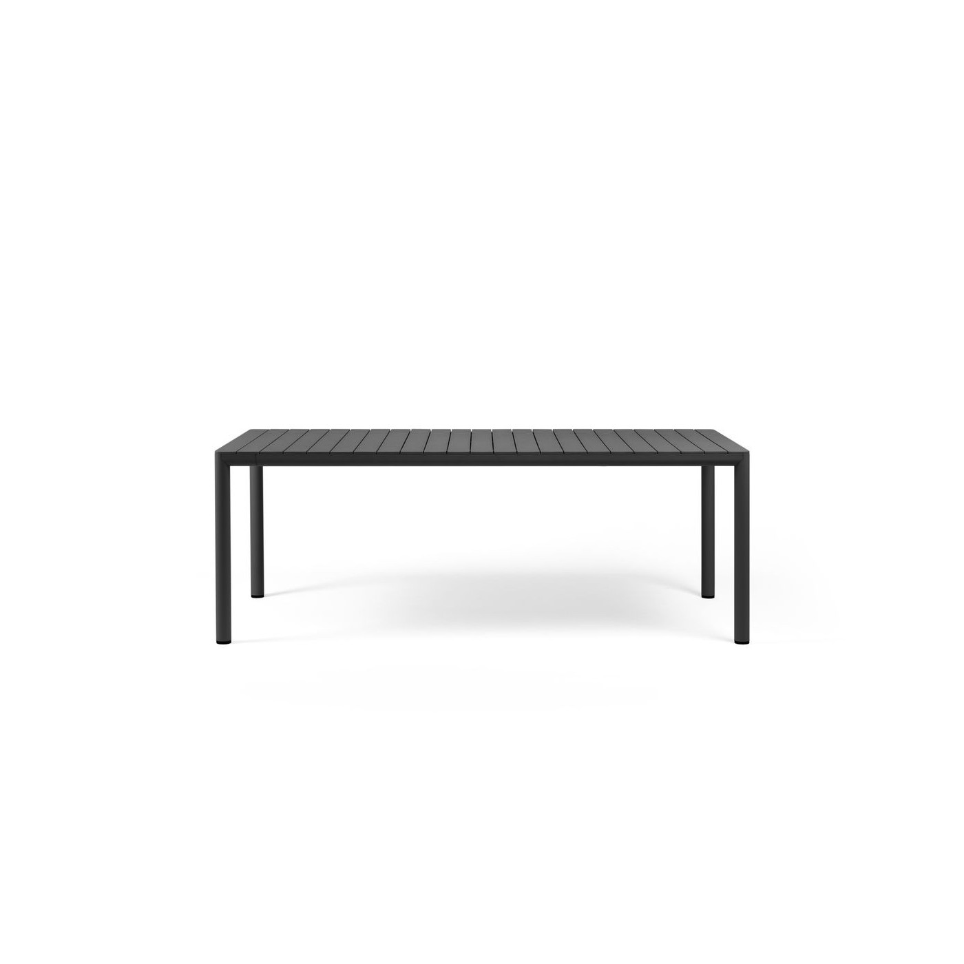 Tevere 210 Antracite – stół na taras i do ogrodu w kompaktowej wersji