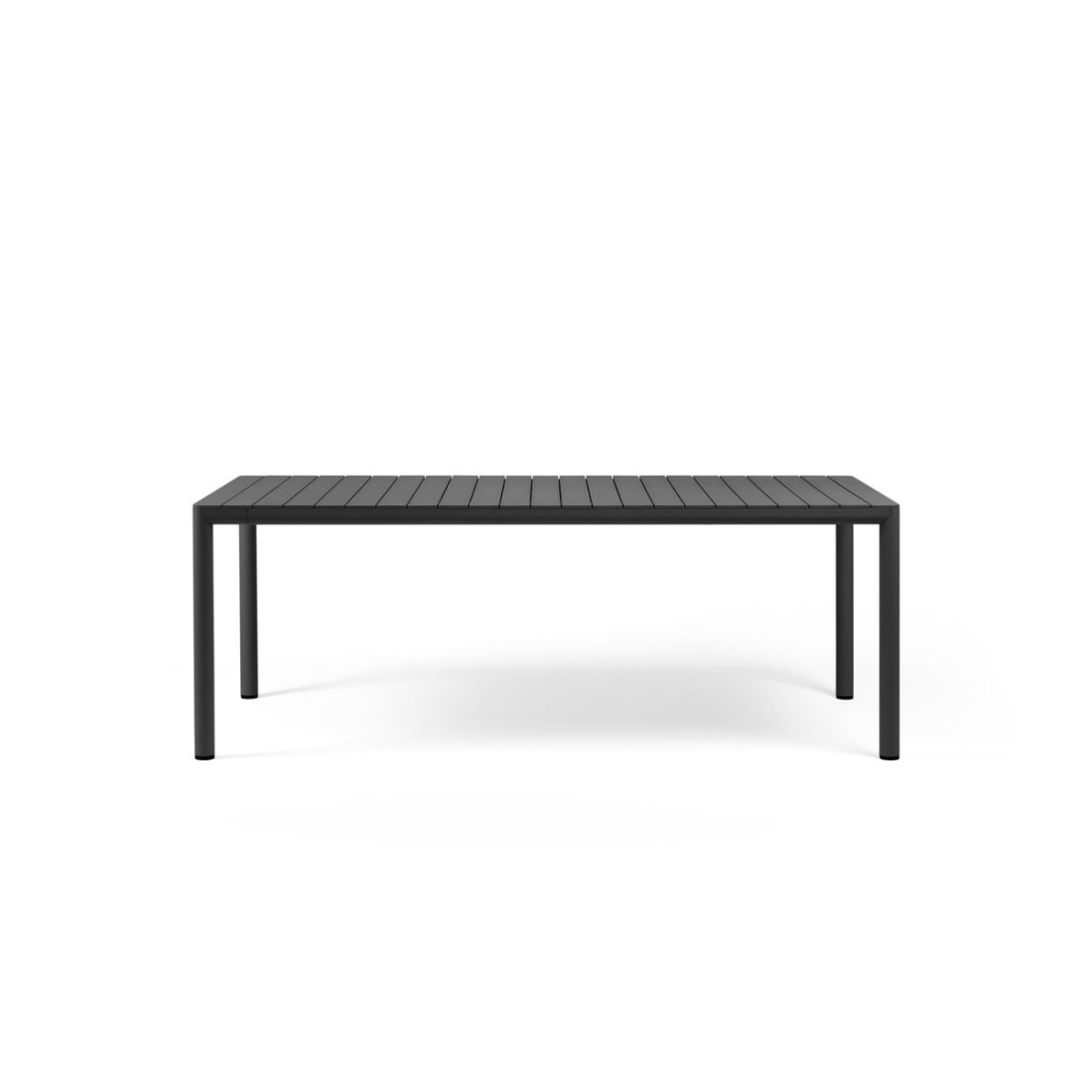 Tevere 210 Antracite – stół na taras i do ogrodu w kompaktowej wersji